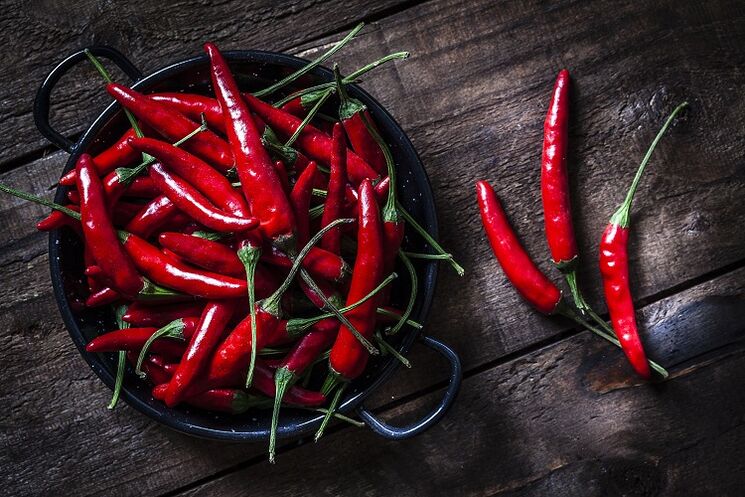 Piment pour augmenter la puissance