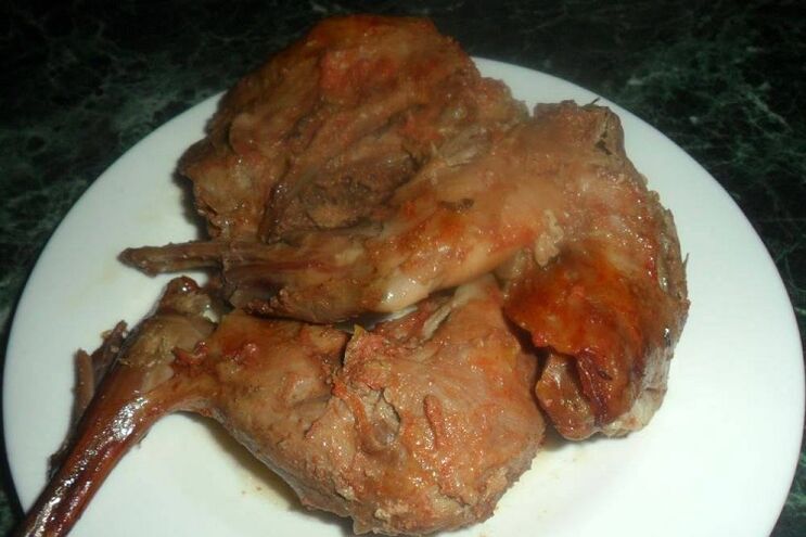 Viande de lapin pour augmenter la puissance